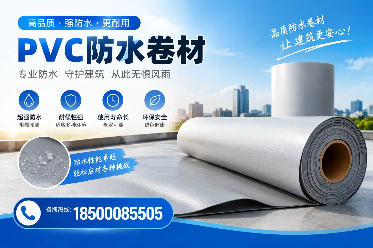 如何选择高质量的PVC防水卷材？伊犁消费者必看指南